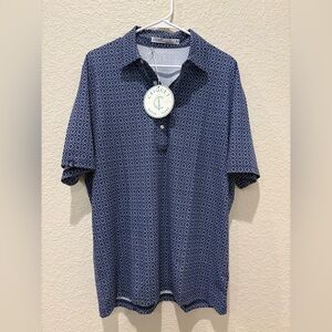 New NWT Criquet polo golf shirt size large